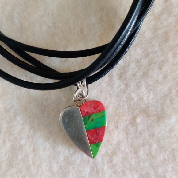 Vintage sterling Jay King desert rose trading semi precious stone bracel… - Picture 9 of 12